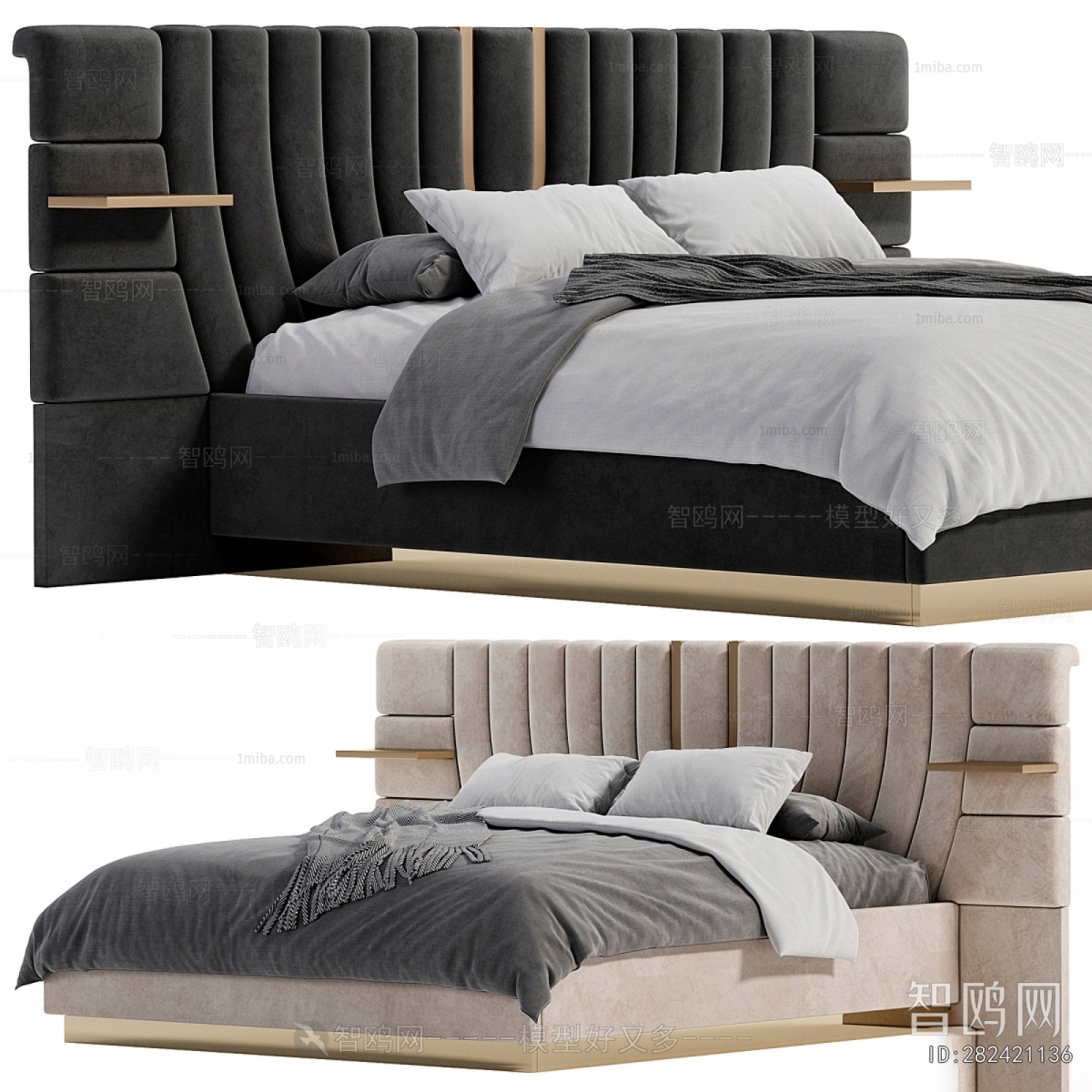 Modern Double Bed