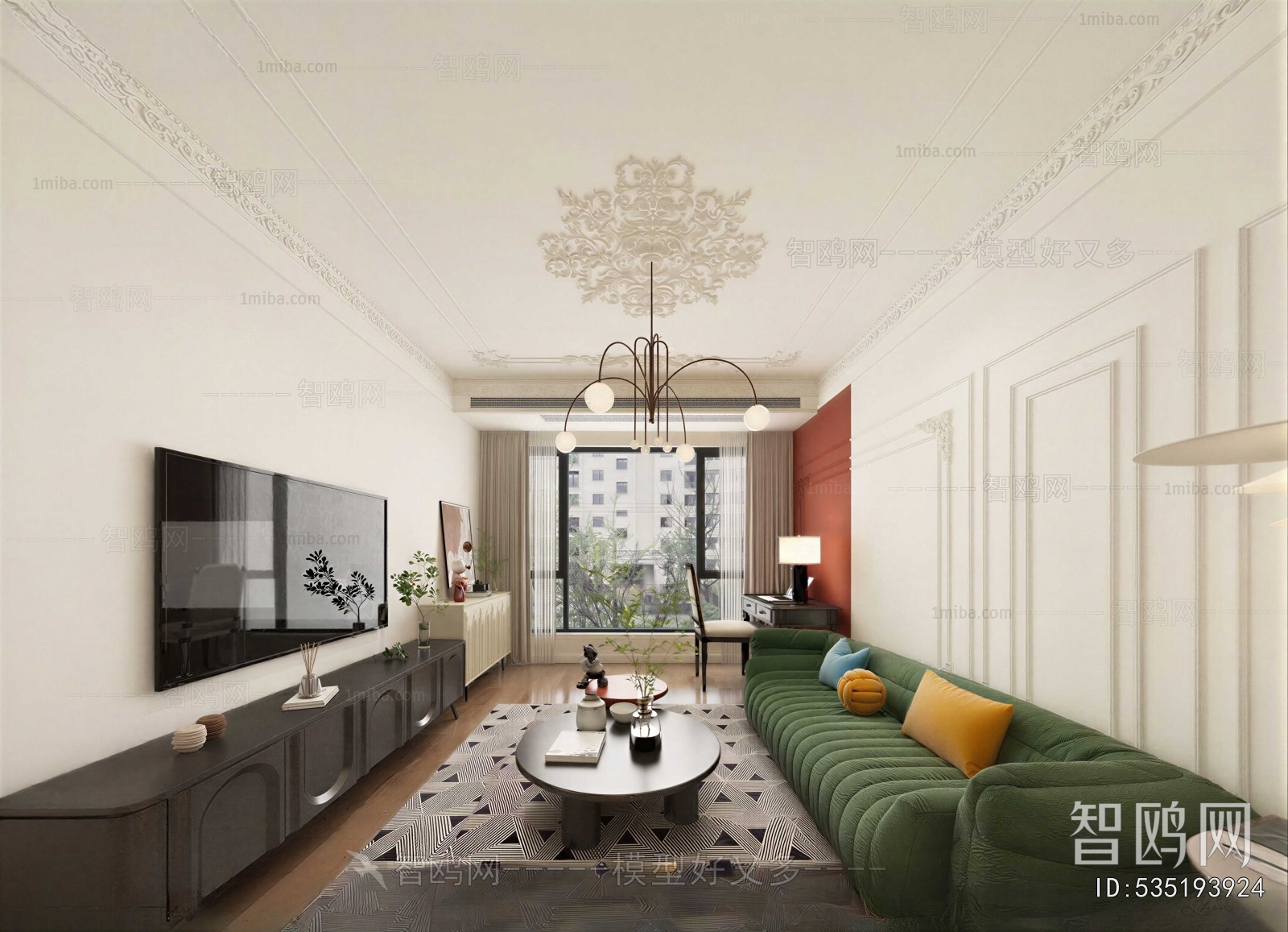 European Style A Living Room