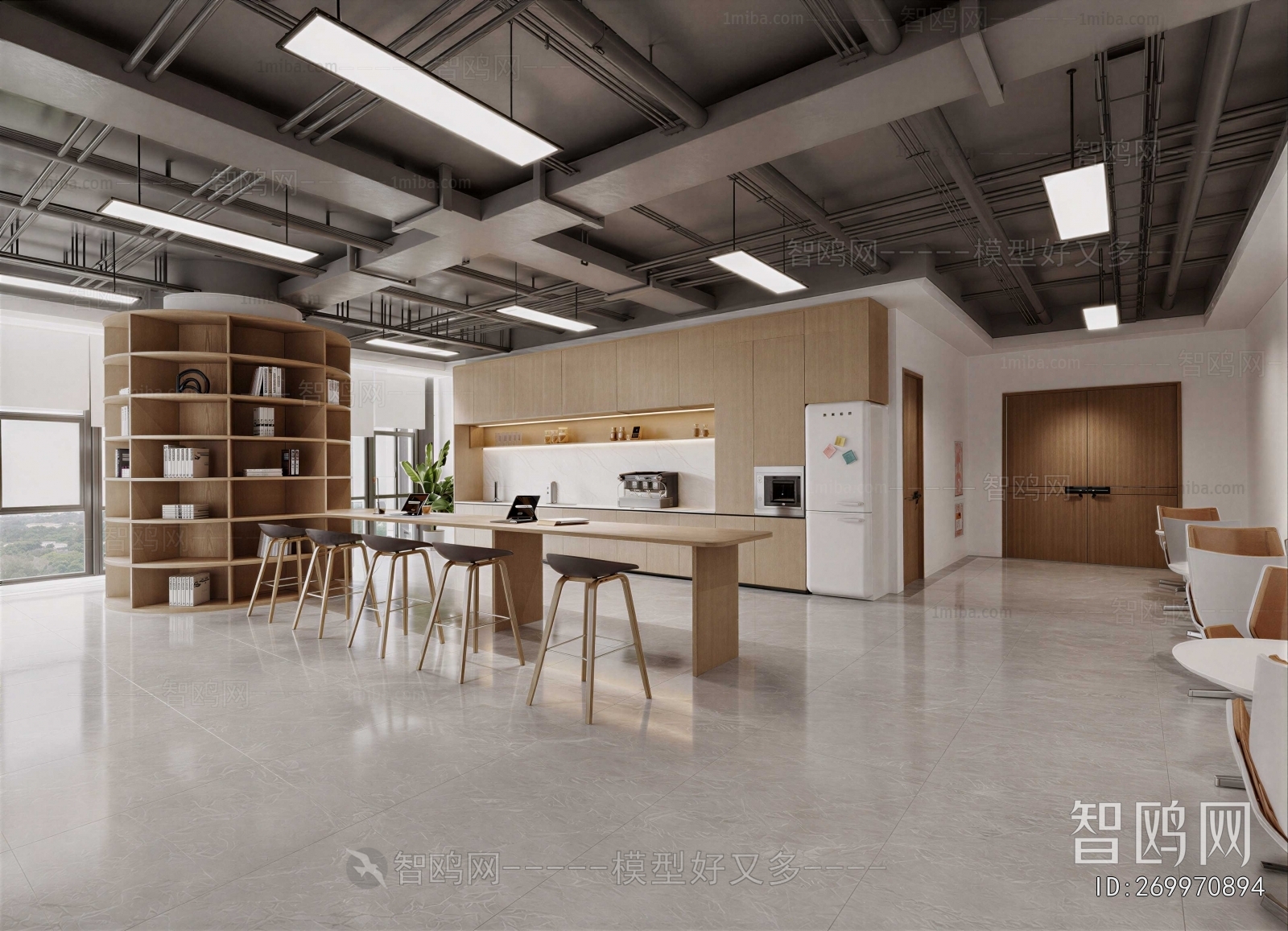 Modern Office Rest Area