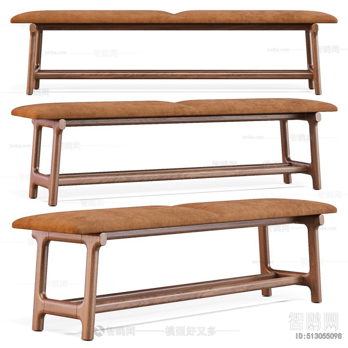 Wabi-sabi Style Bench