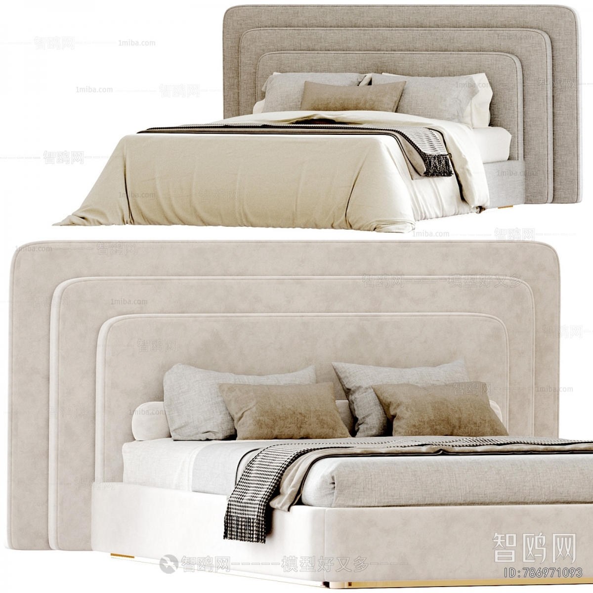 Modern Double Bed