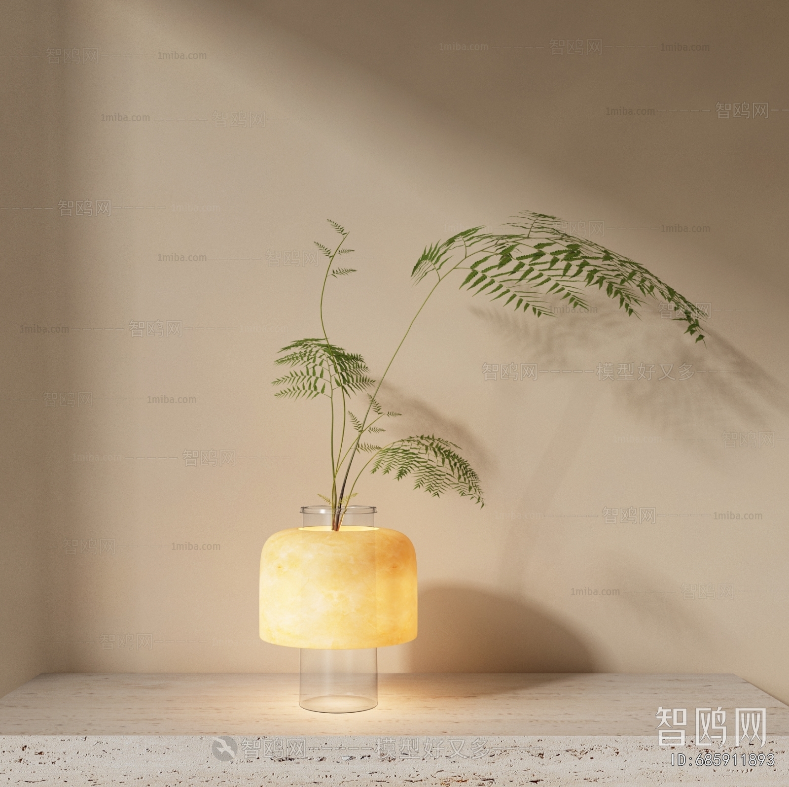 New Chinese Style Aquatic Green Plant