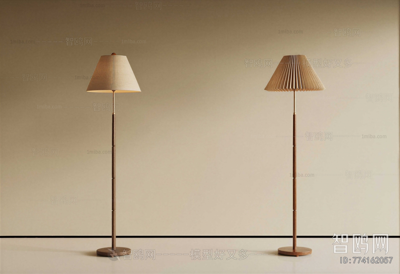 Wabi-sabi Style Floor Lamp