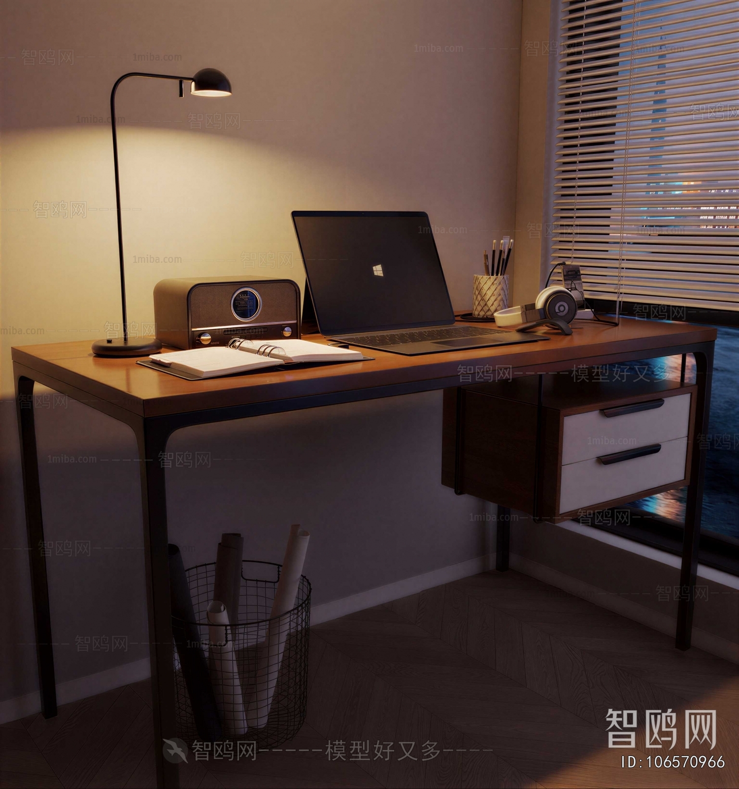 Modern Computer Desk And Chair