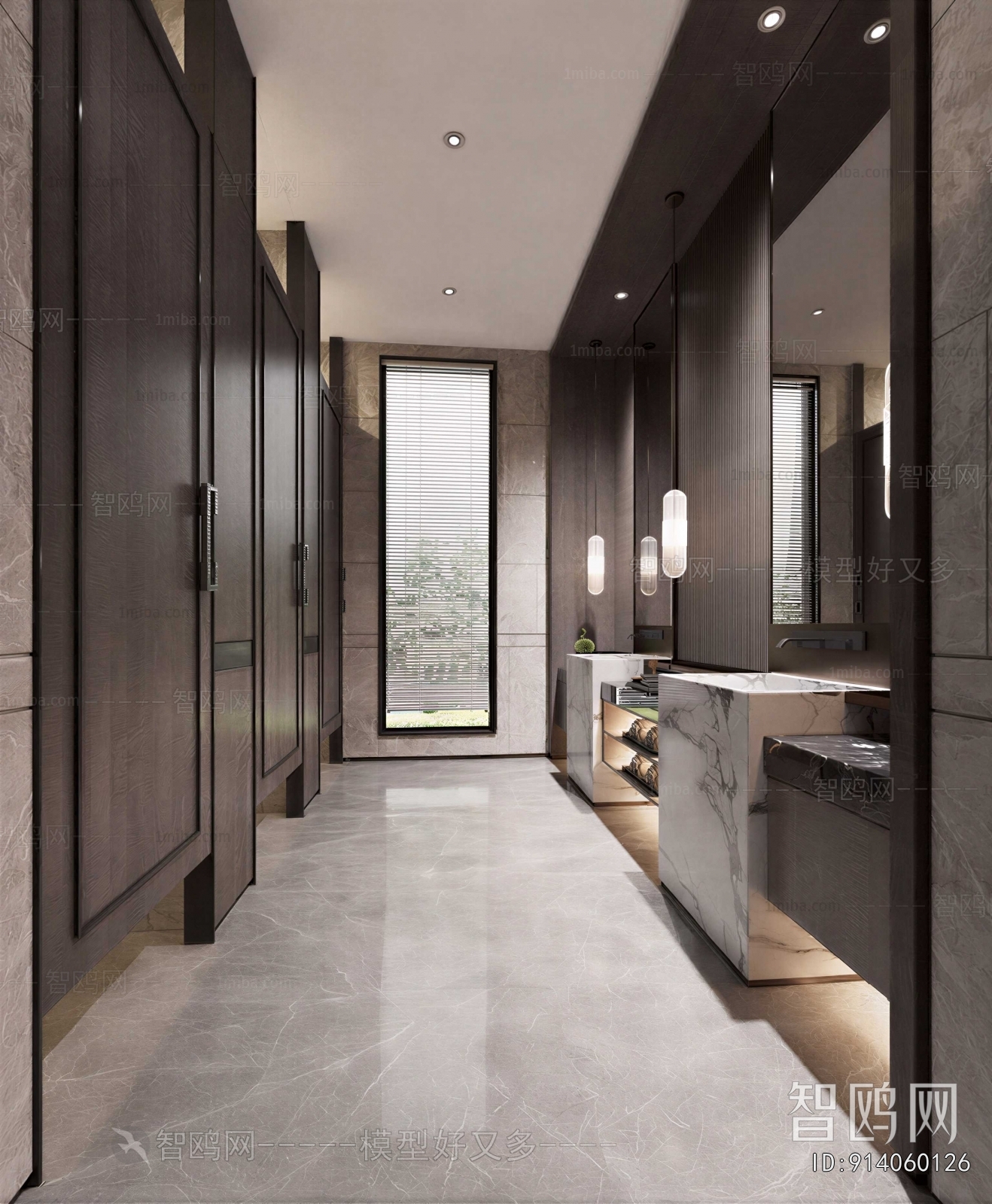 Modern Public Toilet