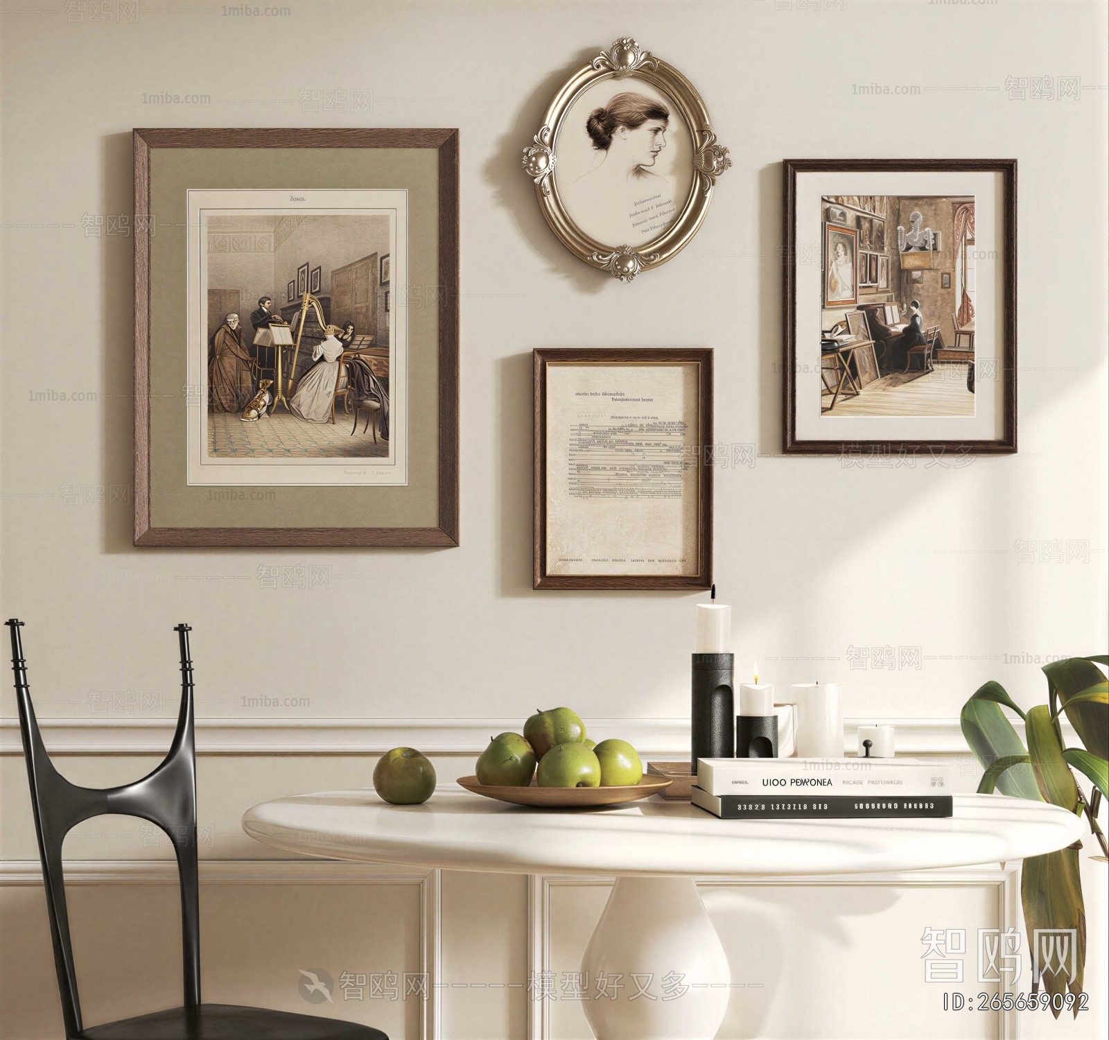 French Style Painting