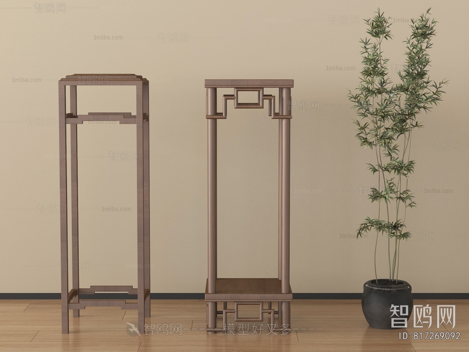 New Chinese Style Flower Rack