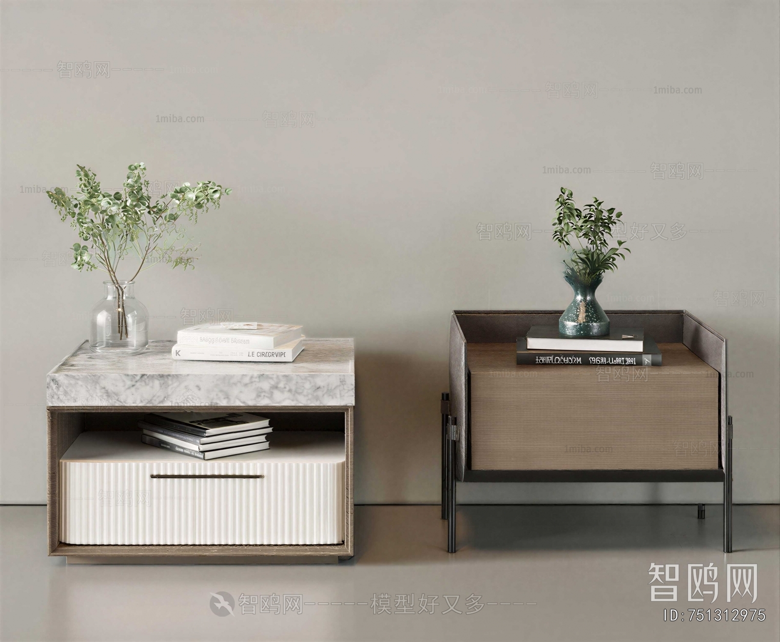 Modern Bedside Cupboard