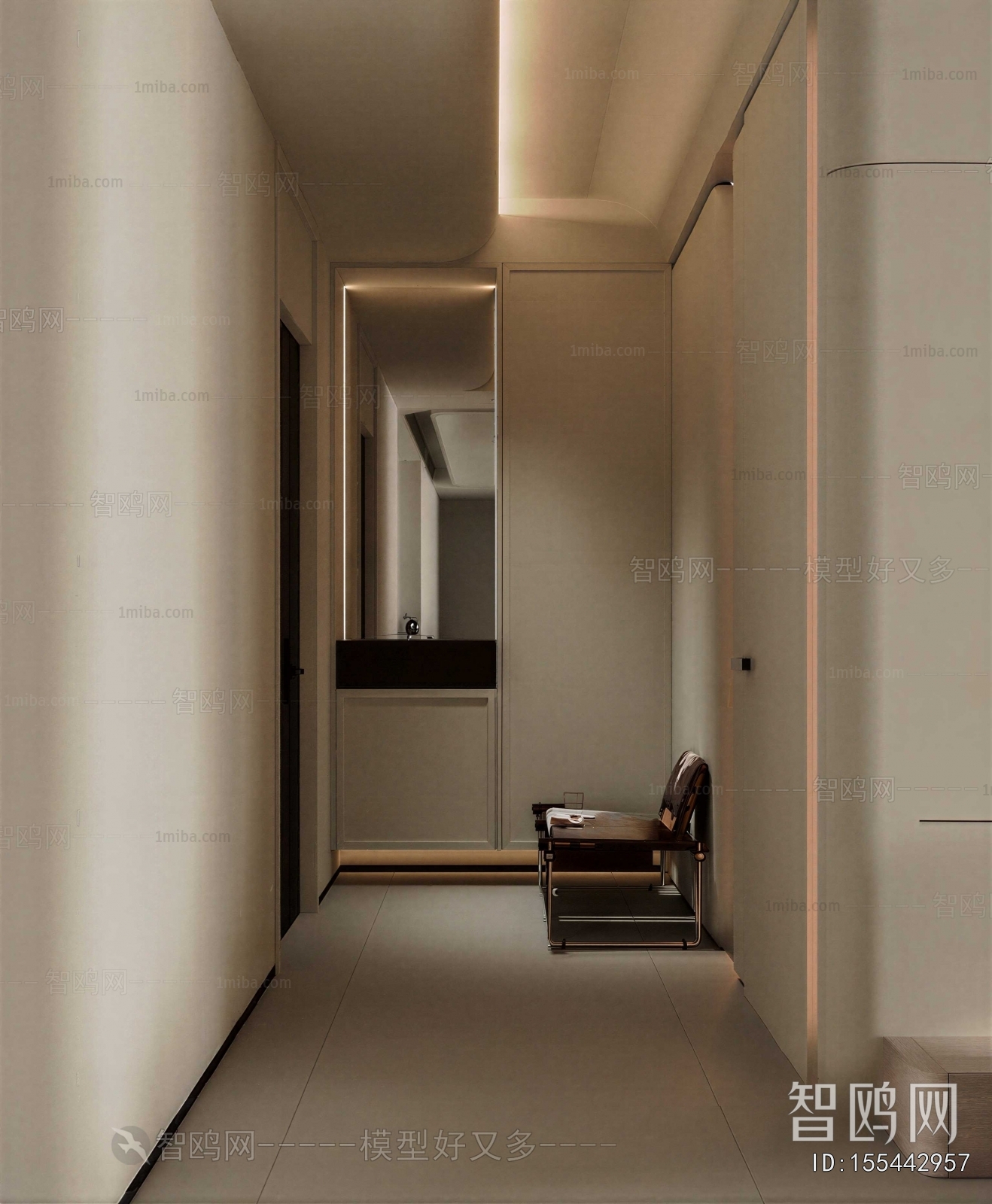 Modern Hallway
