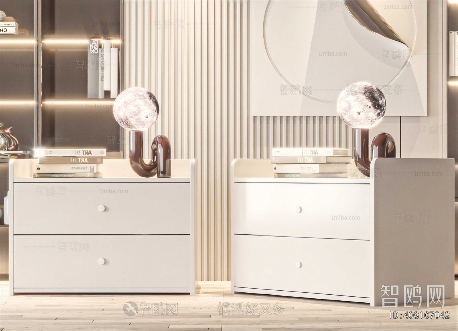 Modern Bedside Cupboard