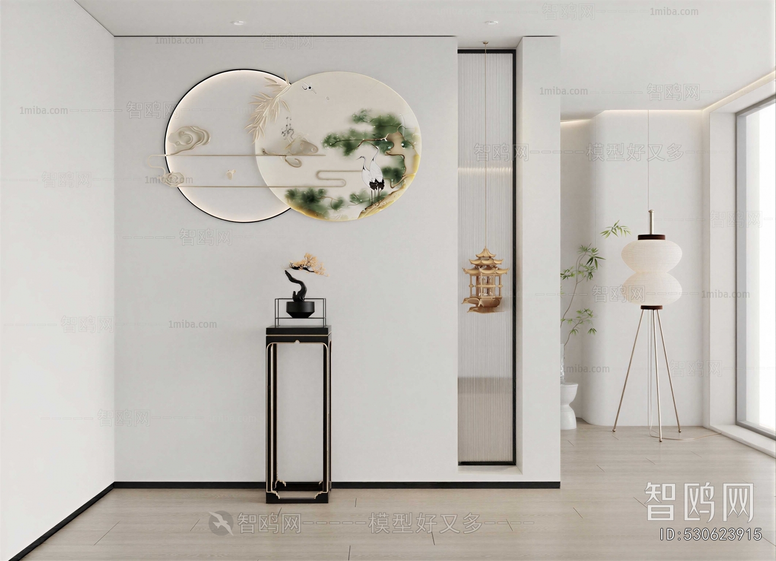 New Chinese Style Hallway