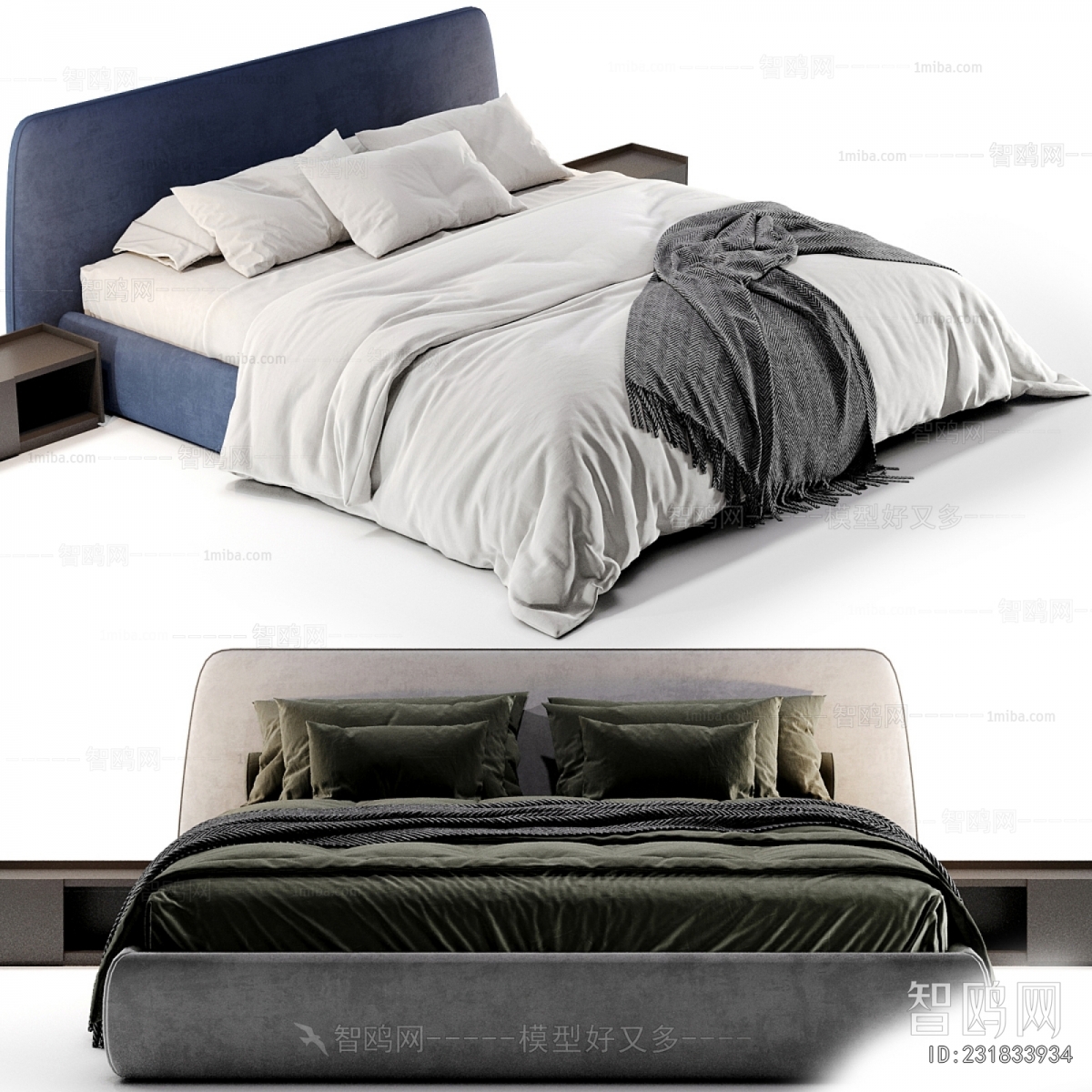 Modern Double Bed