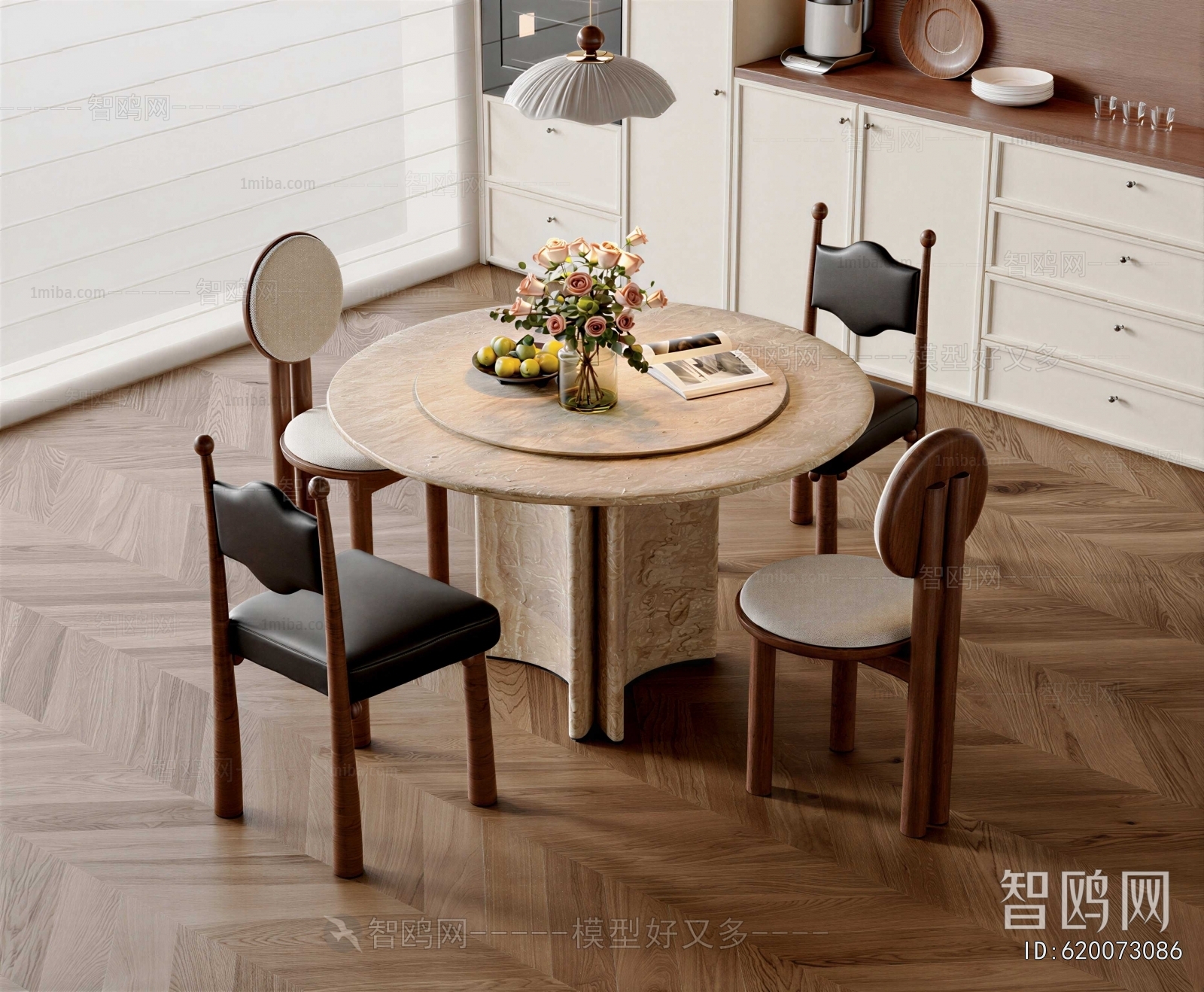 American Style Dining Table And Chairs