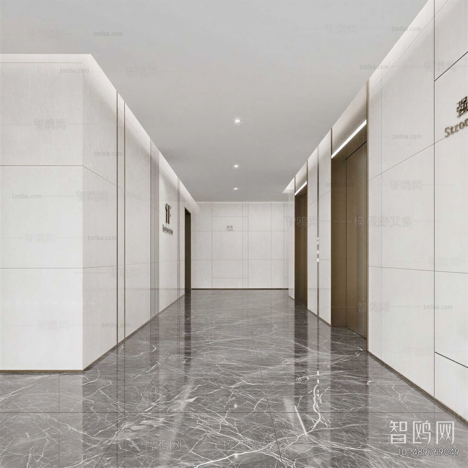 Modern Corridor/elevator Hall