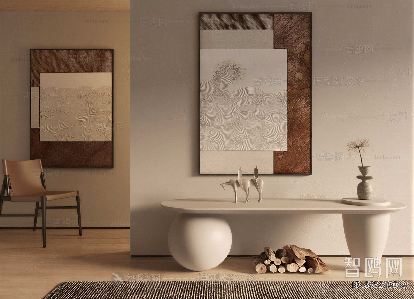 Wabi-sabi Style Painting