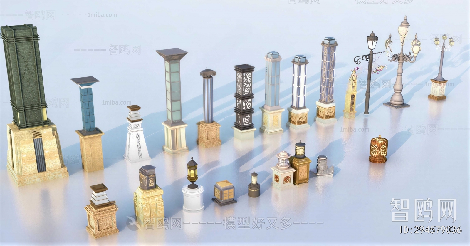 New Chinese Style Outdoor Light