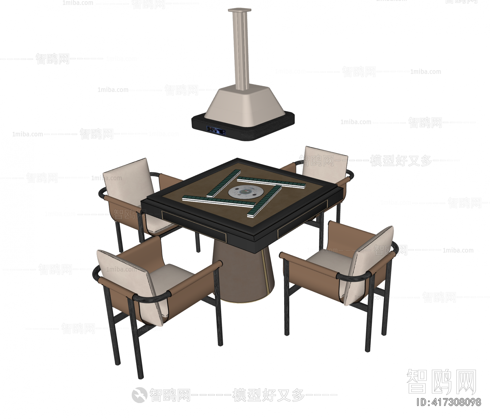 New Chinese Style Mahjong Tables And Chairs