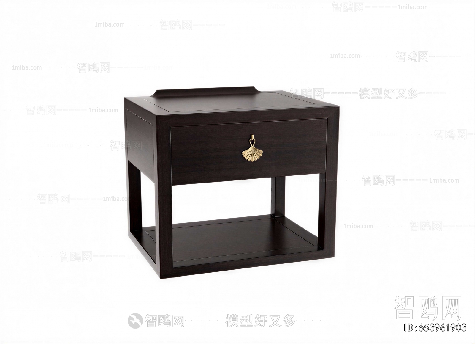 New Chinese Style Bedside Cupboard