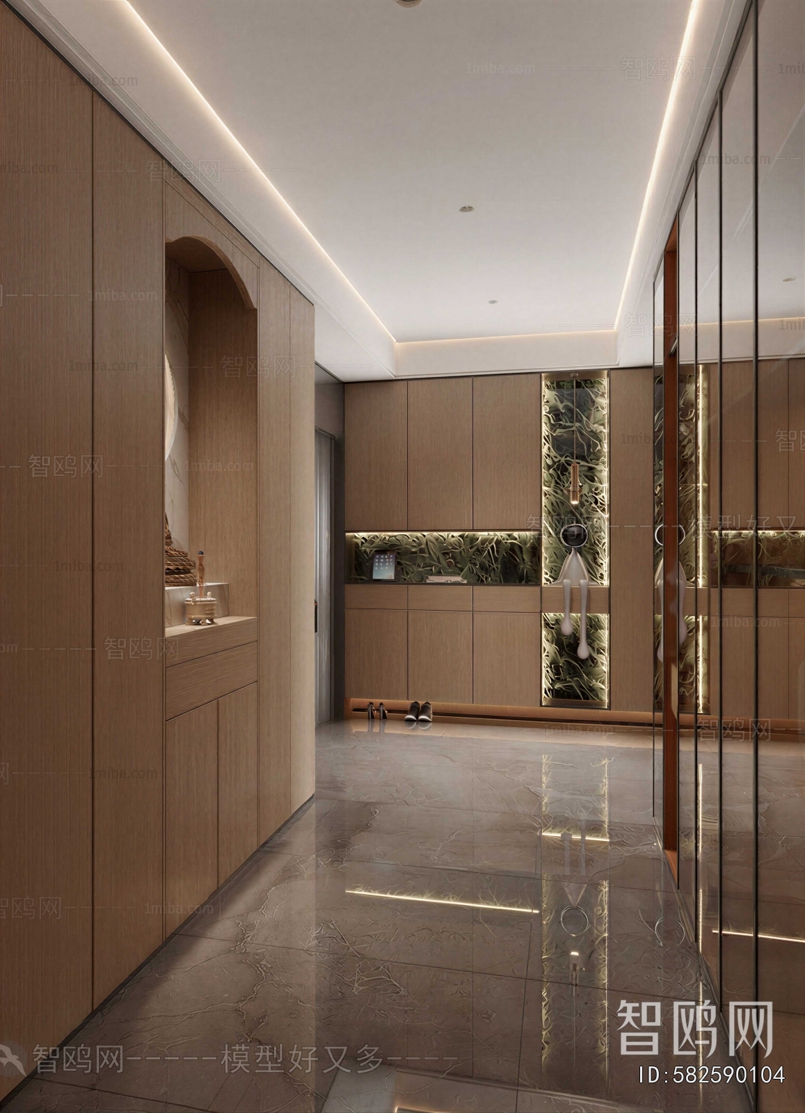 Modern Hallway