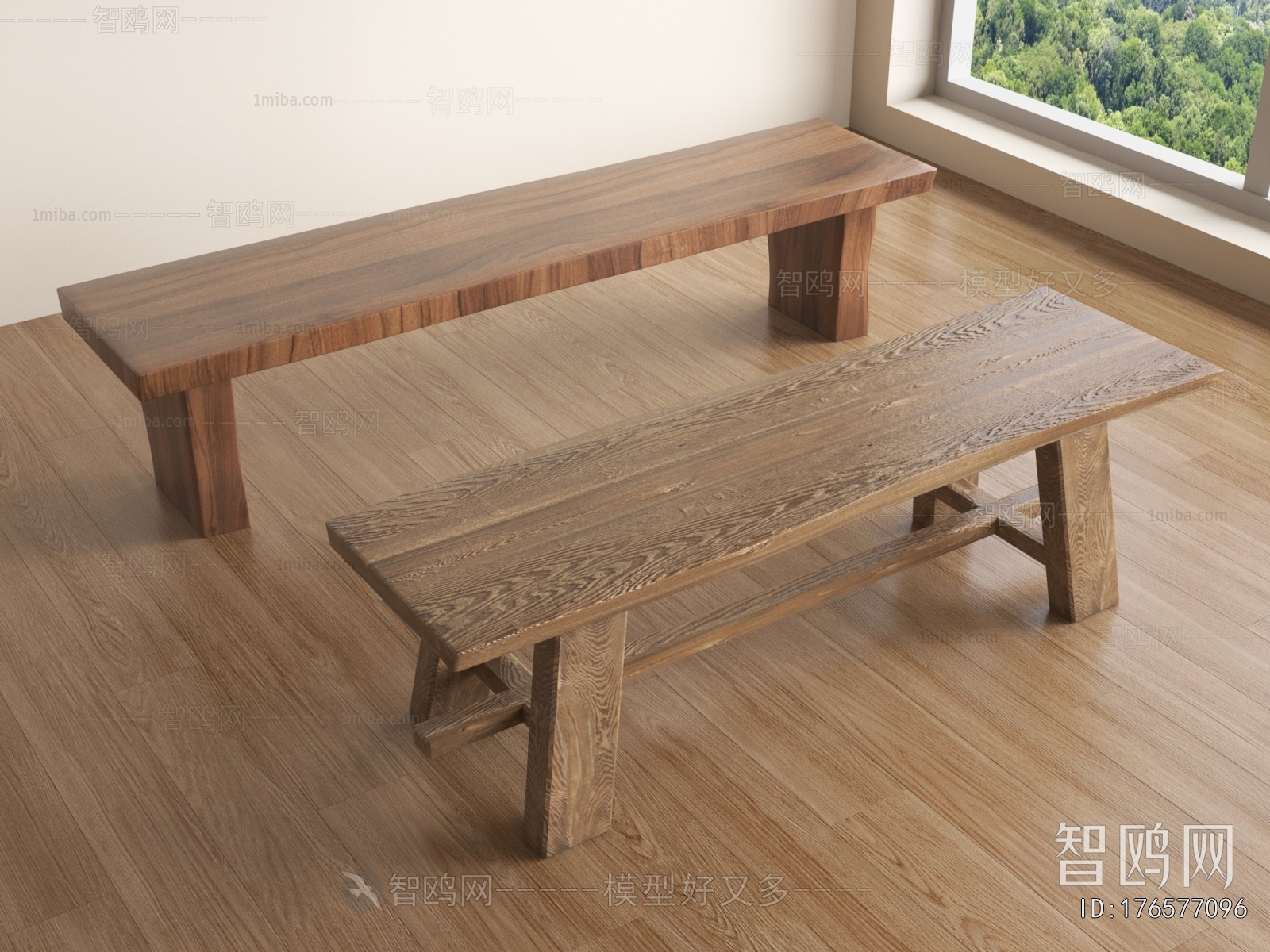 New Chinese Style Bench