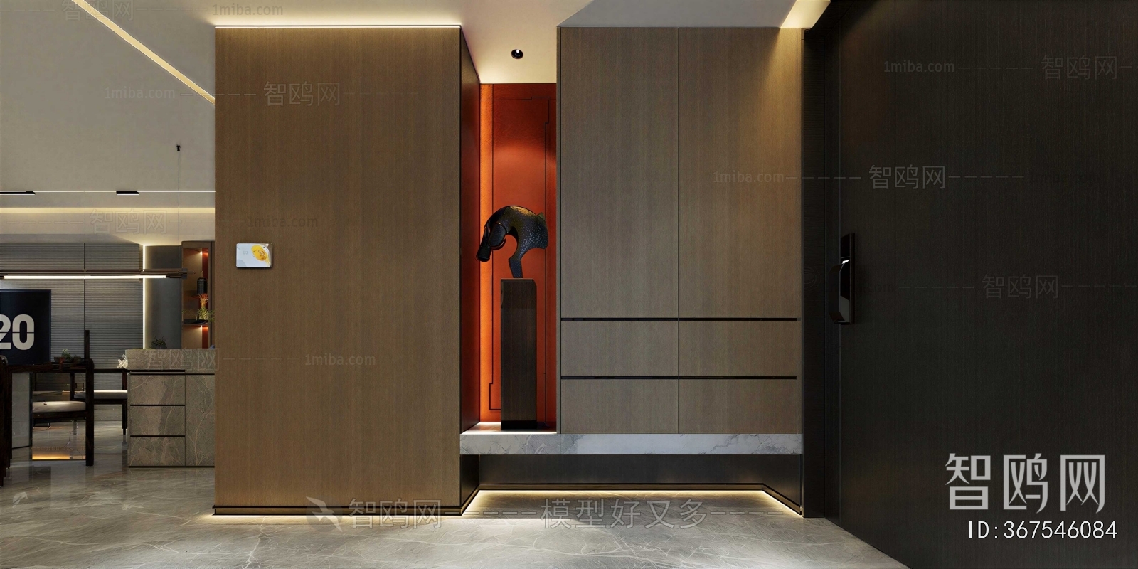 Modern Hallway