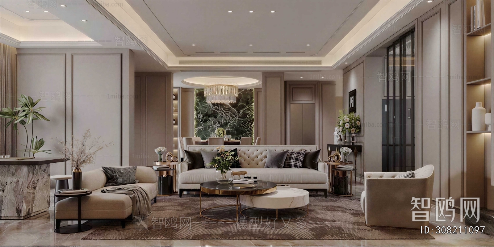 French Style A Living Room