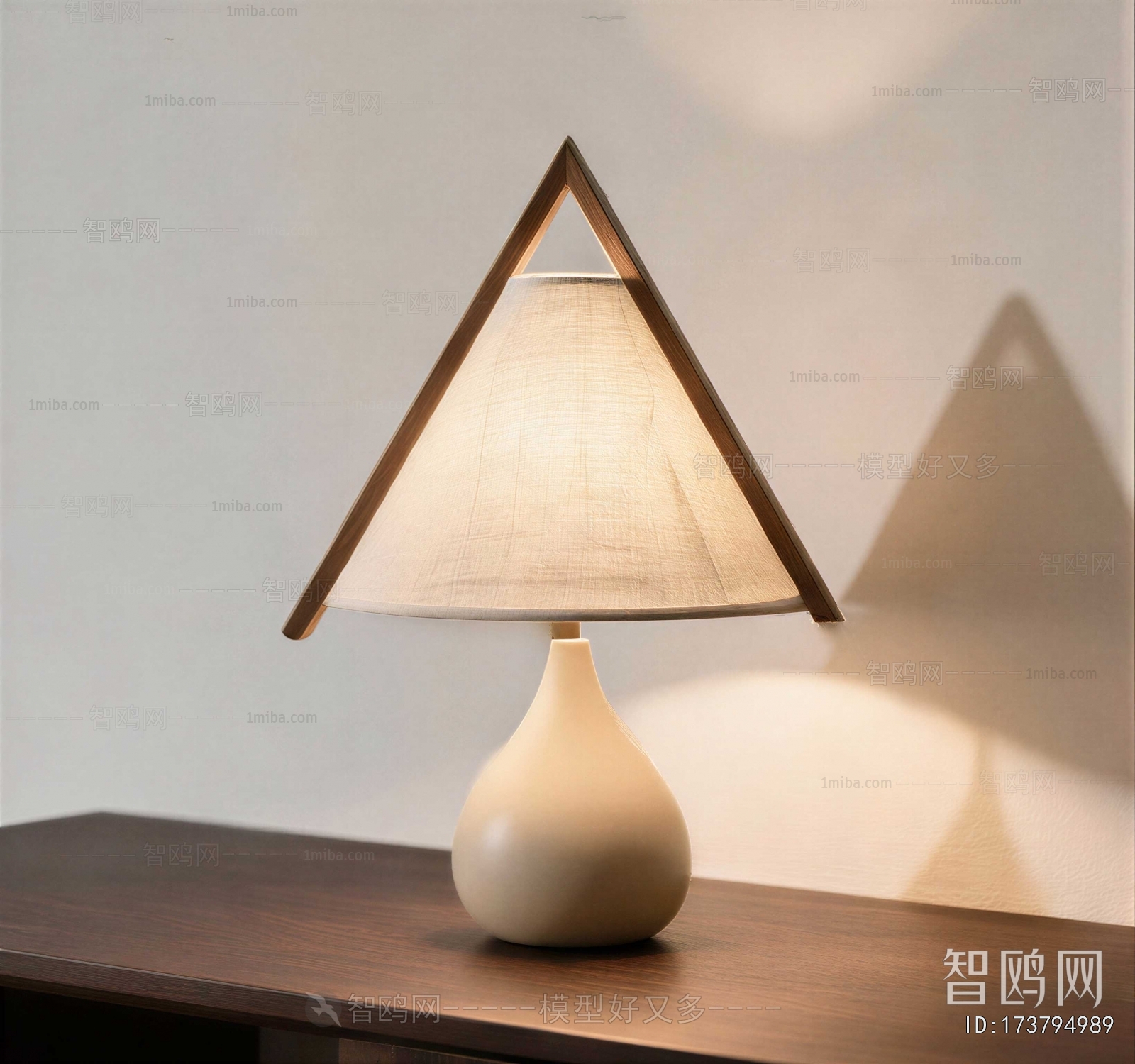Wabi-sabi Style Table Lamp