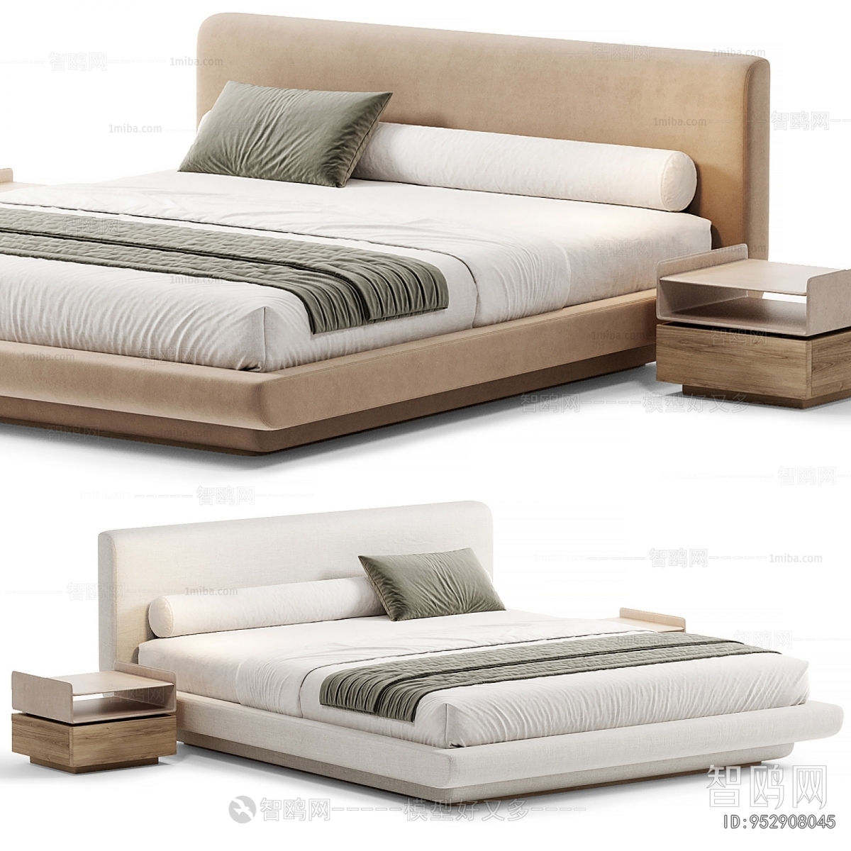 Modern Double Bed