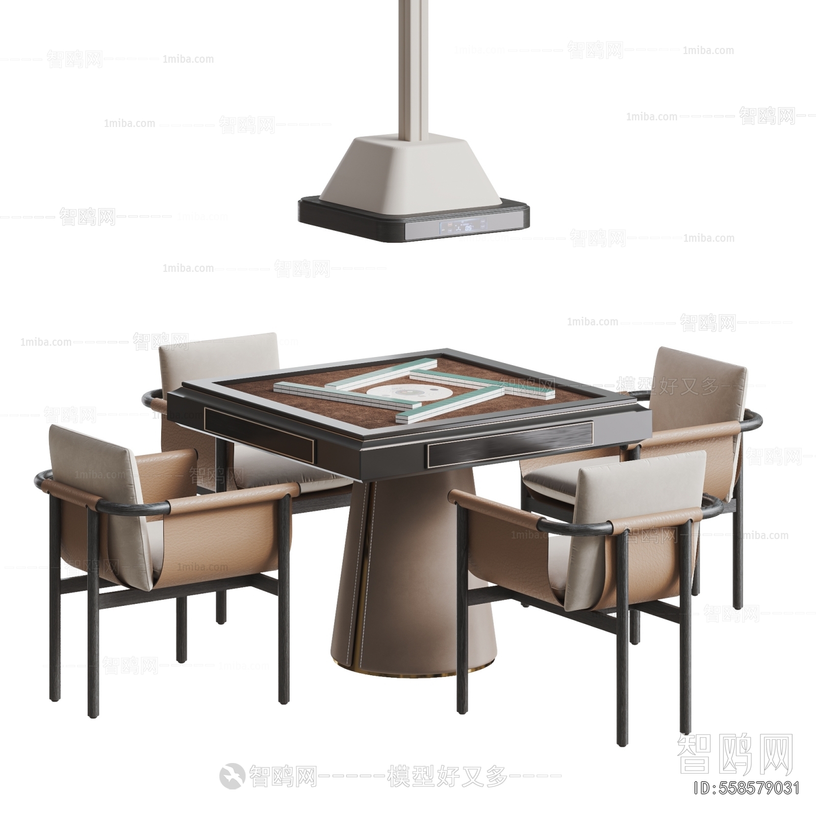 New Chinese Style Mahjong Tables And Chairs