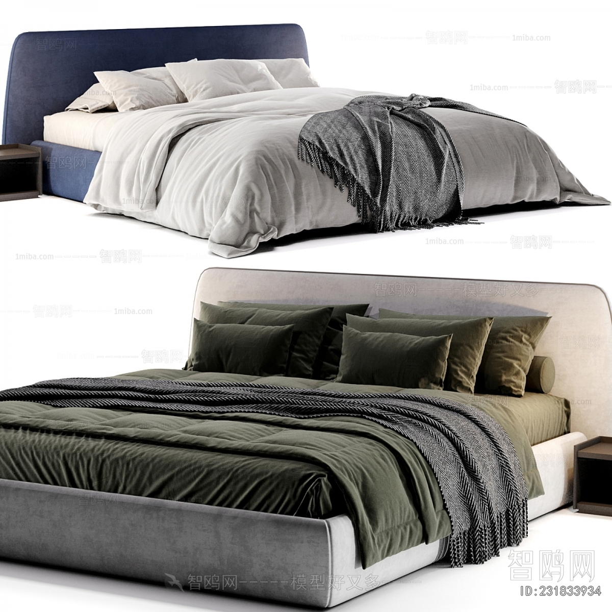 Modern Double Bed