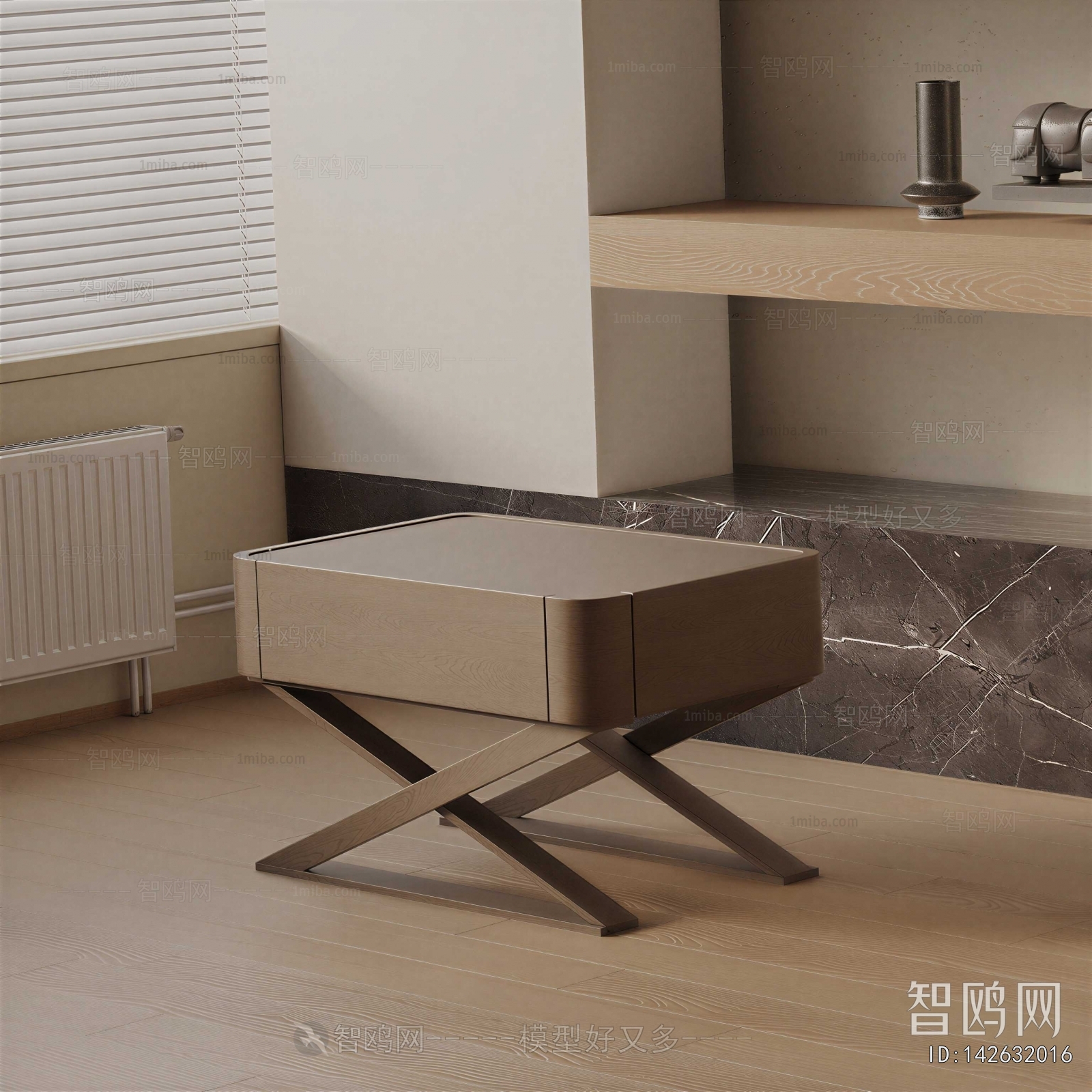 Modern Bedside Cupboard