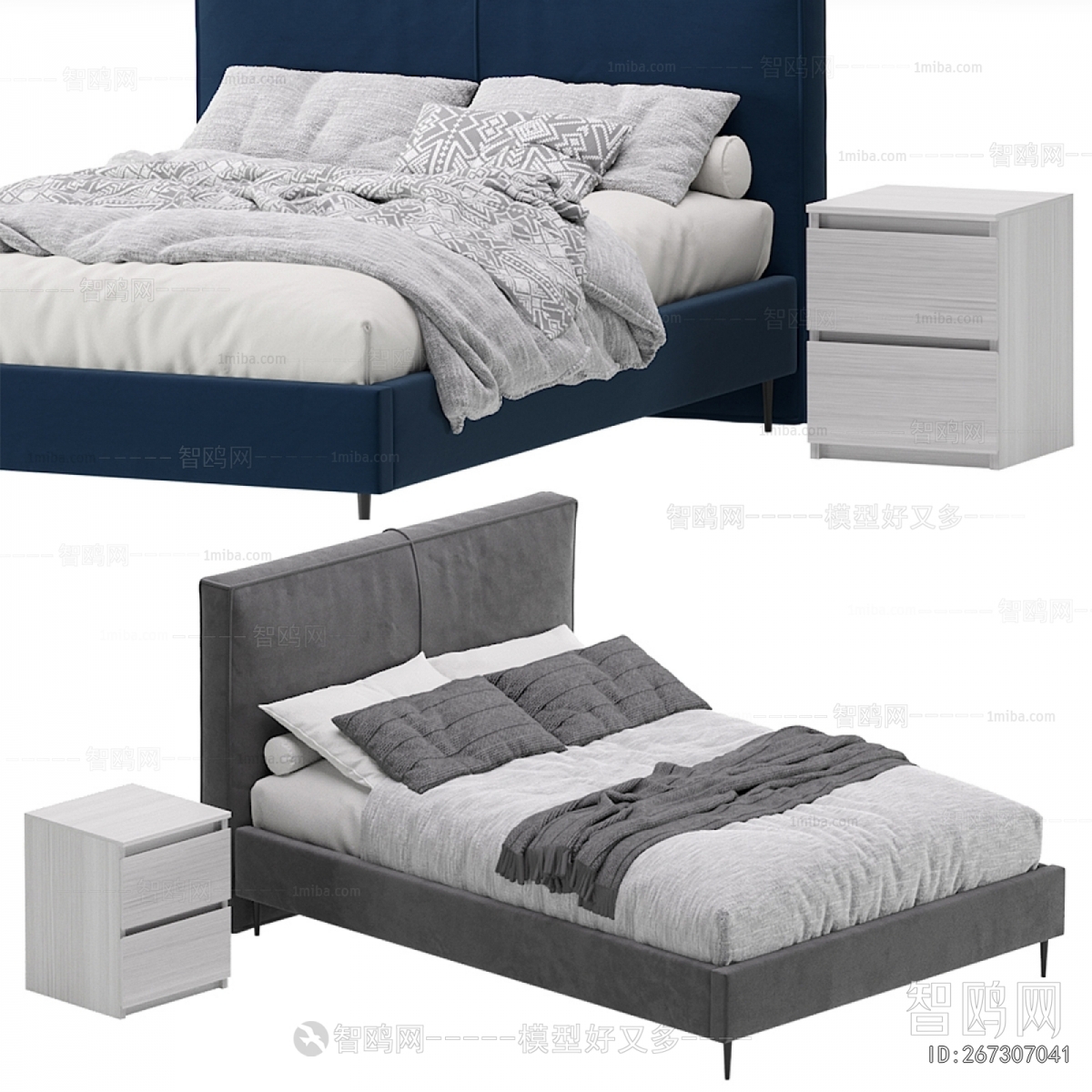 Modern Double Bed