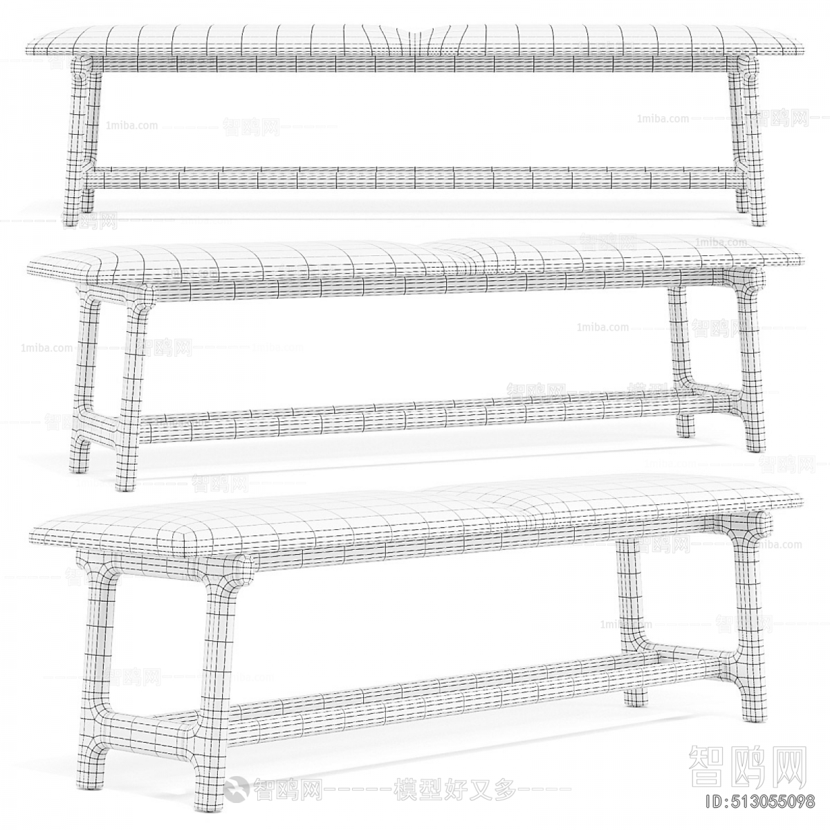 Wabi-sabi Style Bench