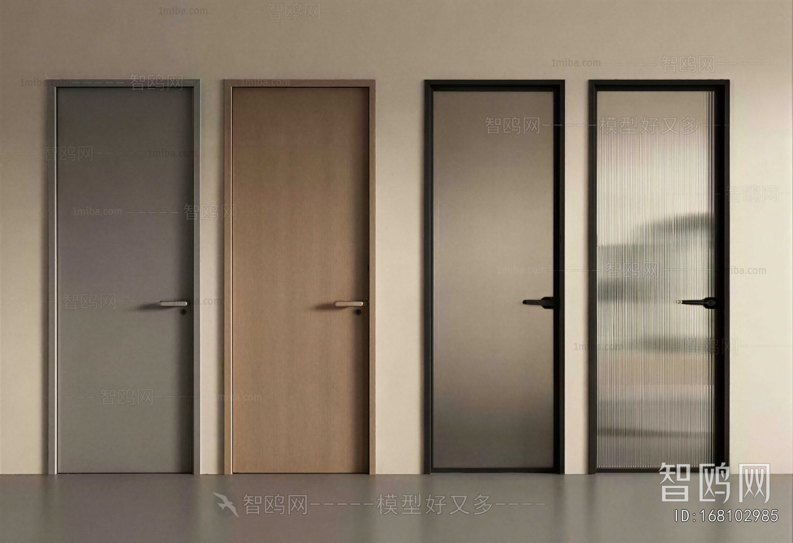 Modern Single Door