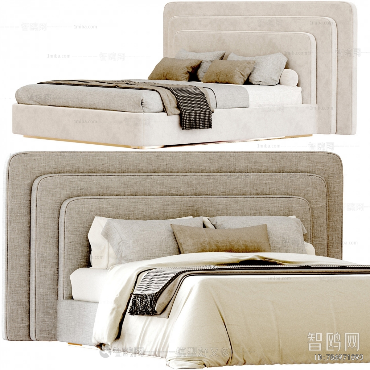 Modern Double Bed
