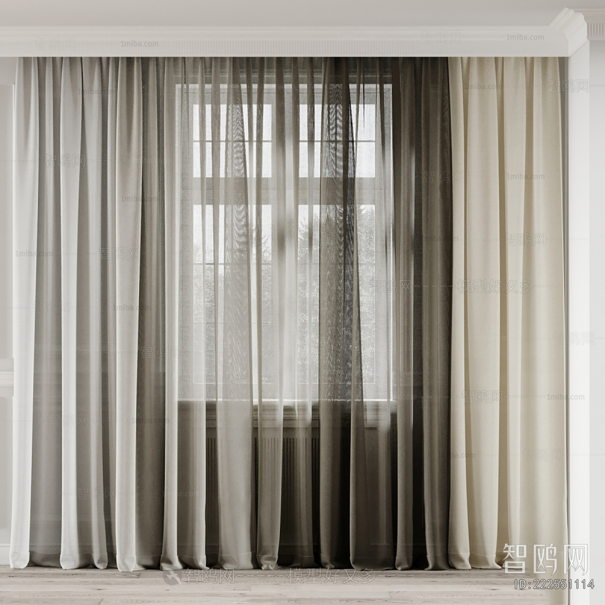 Modern The Curtain