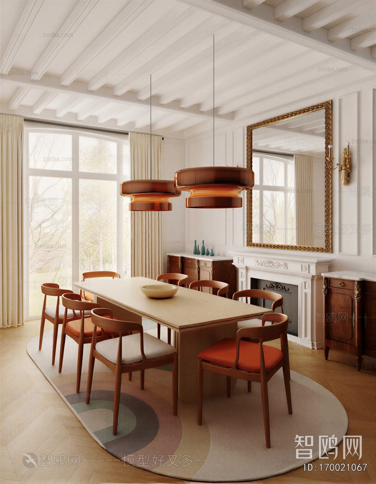 French Style Dining Room