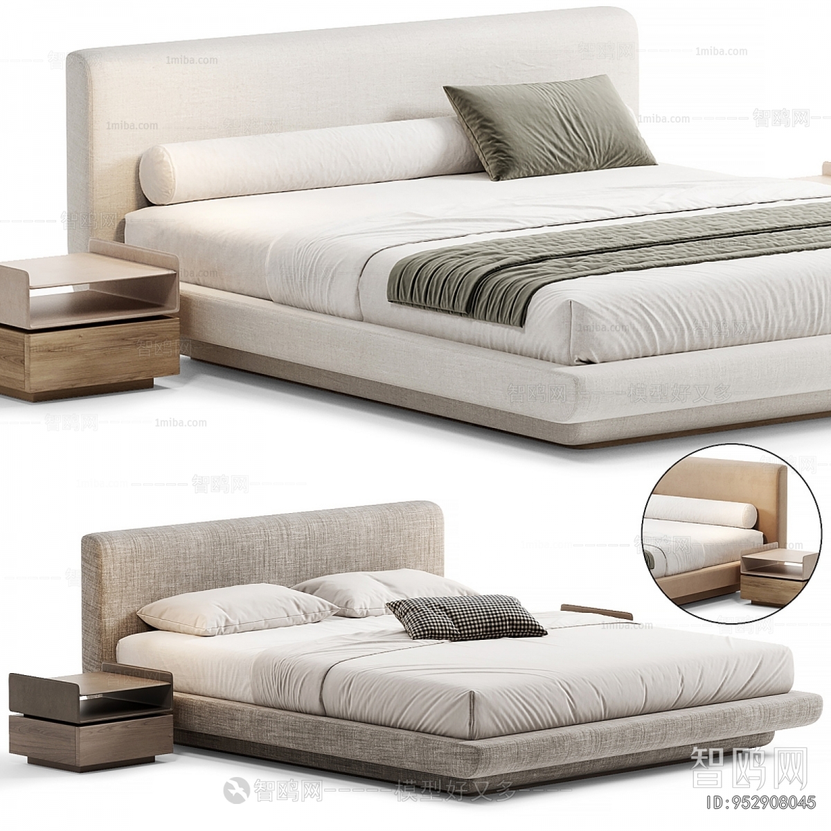 Modern Double Bed