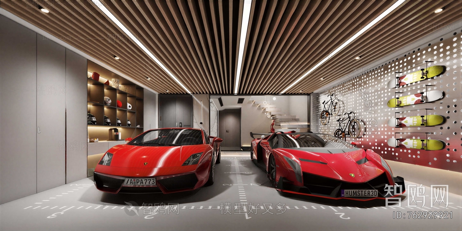 Modern Underground Garage