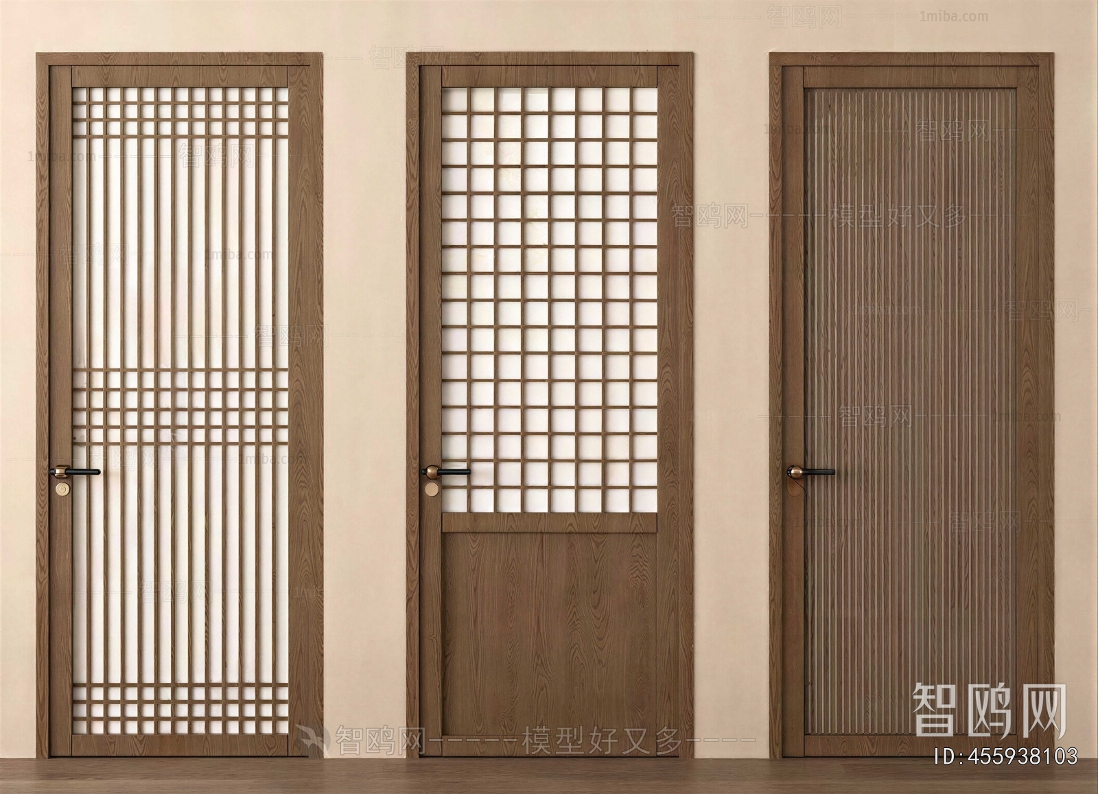 Japanese Style Single Door
