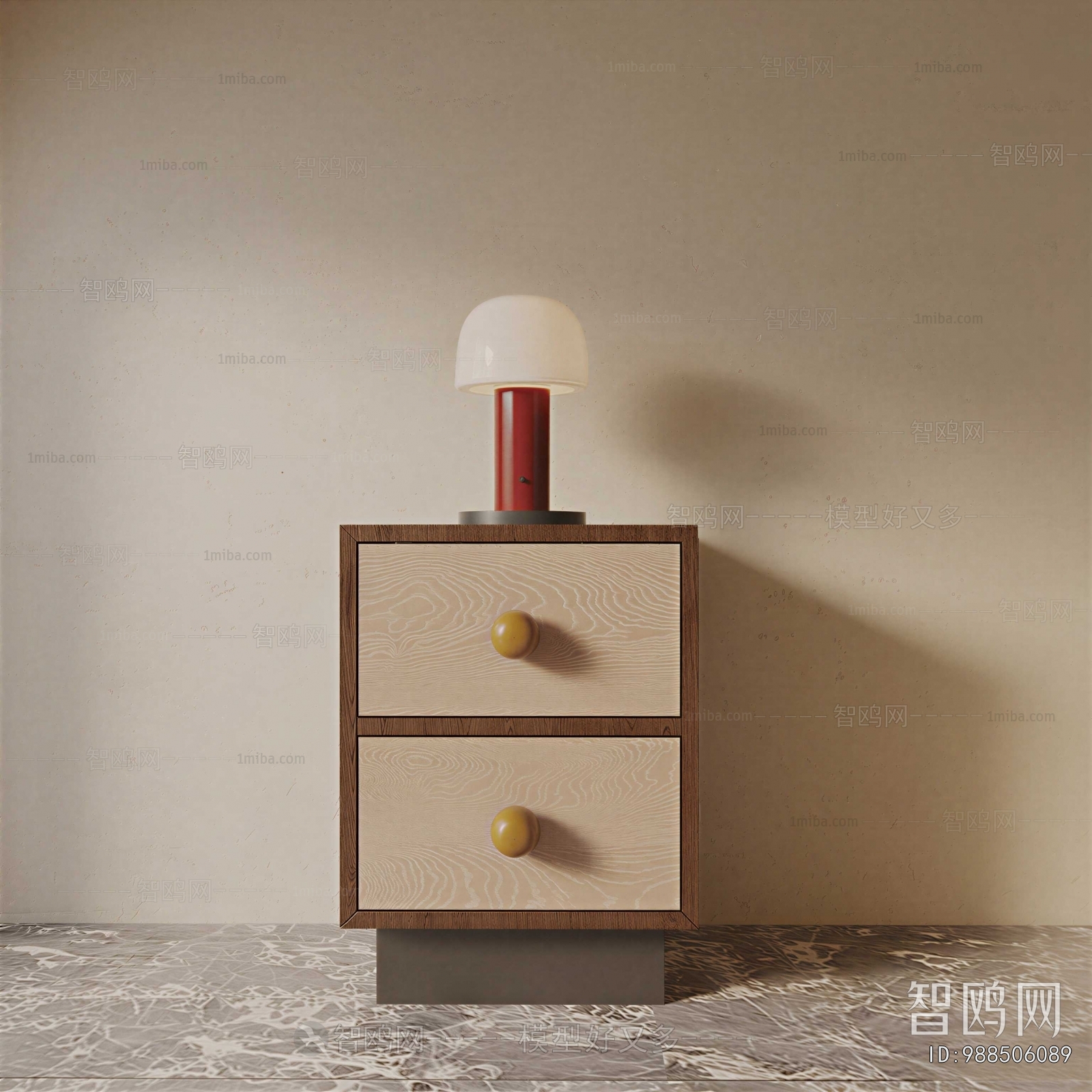 Modern Bedside Cupboard