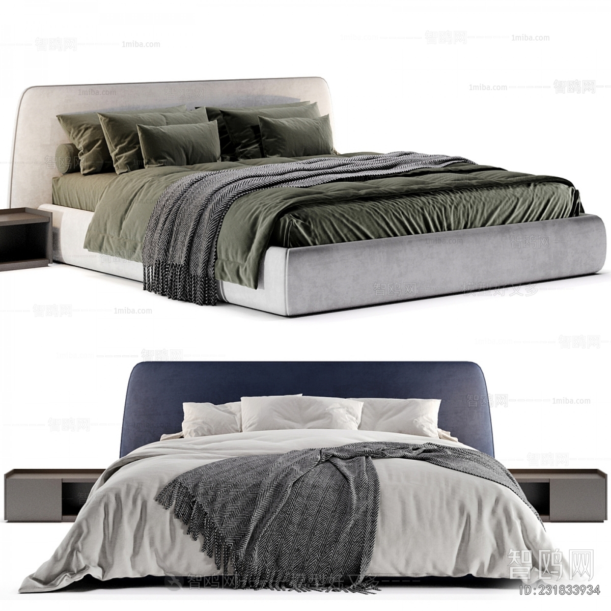 Modern Double Bed
