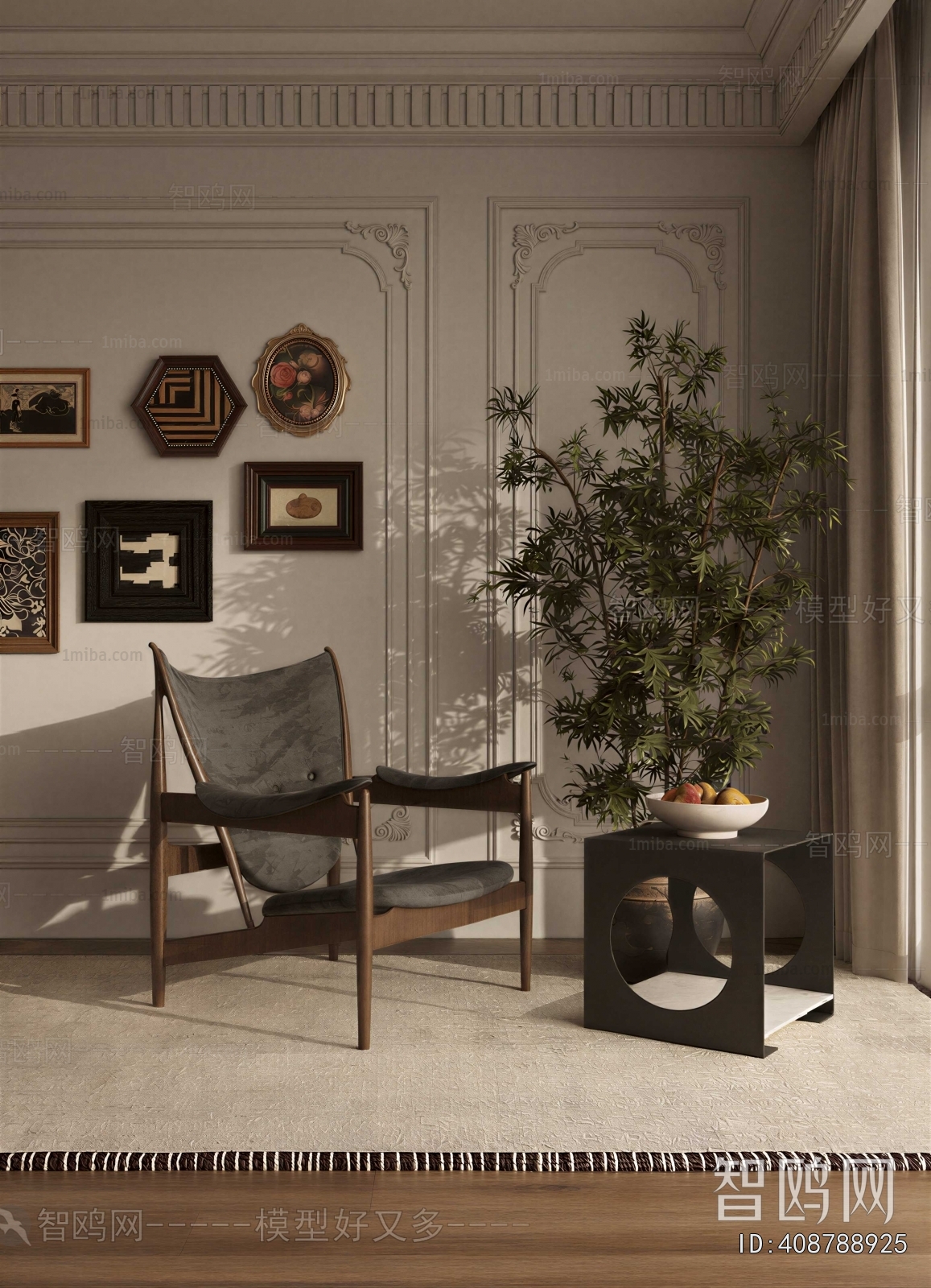 French Style Lounge Chair