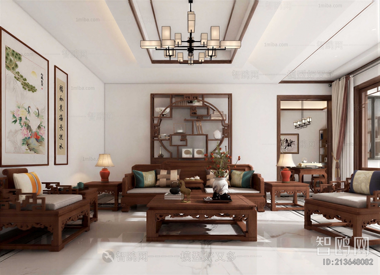 Chinese Style A Living Room