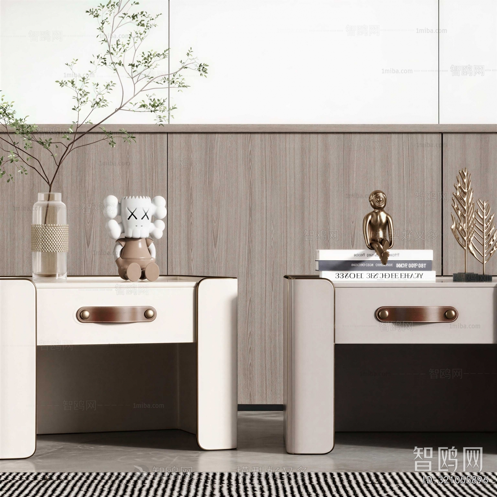 Modern Bedside Cupboard