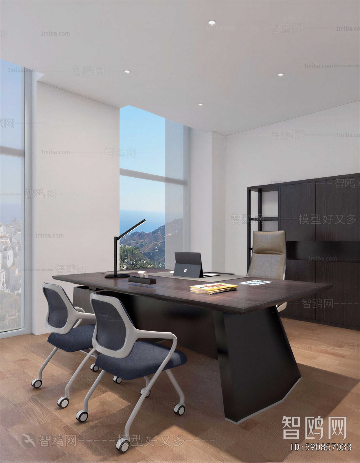 Modern Manager's Office