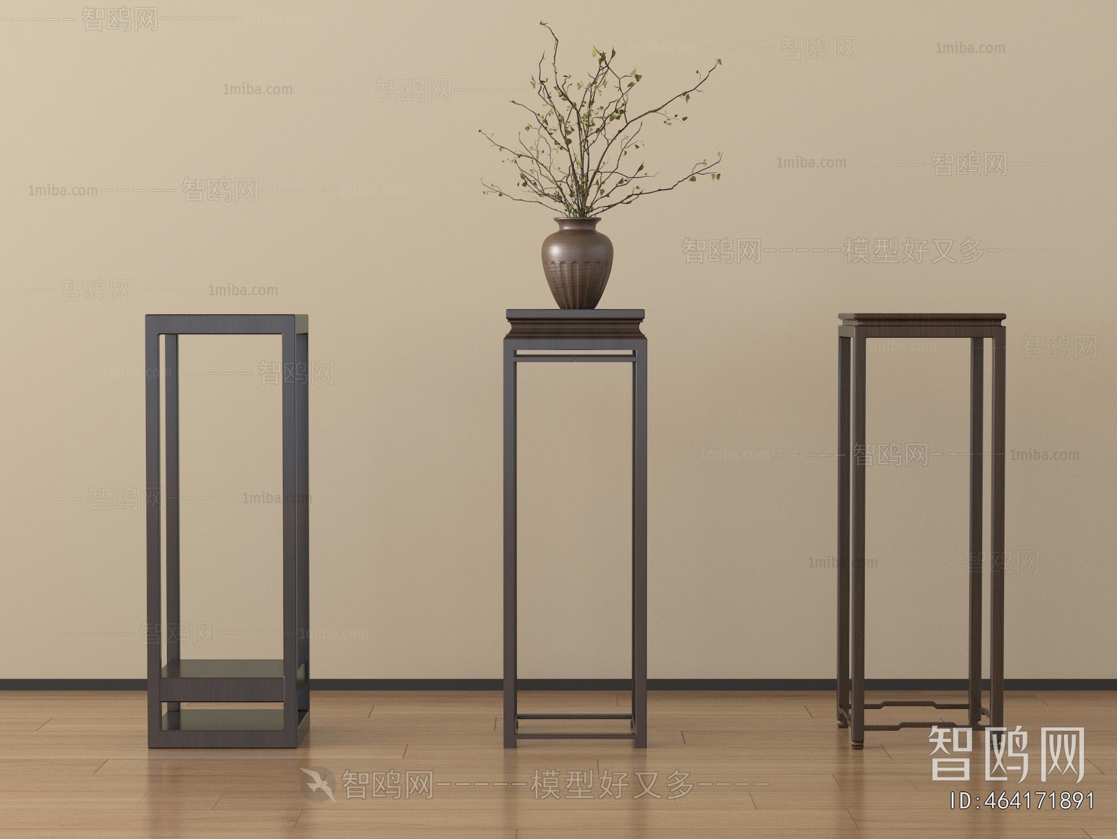 New Chinese Style Flower Shelf