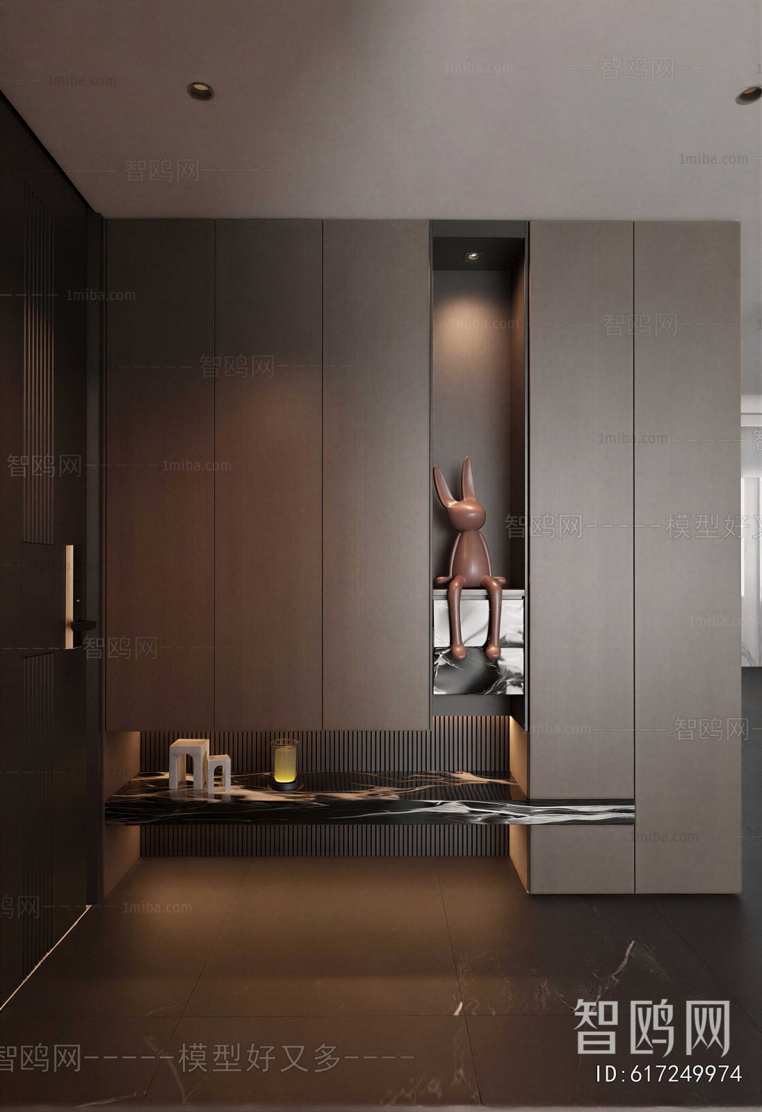 Modern Entrance Cabinet