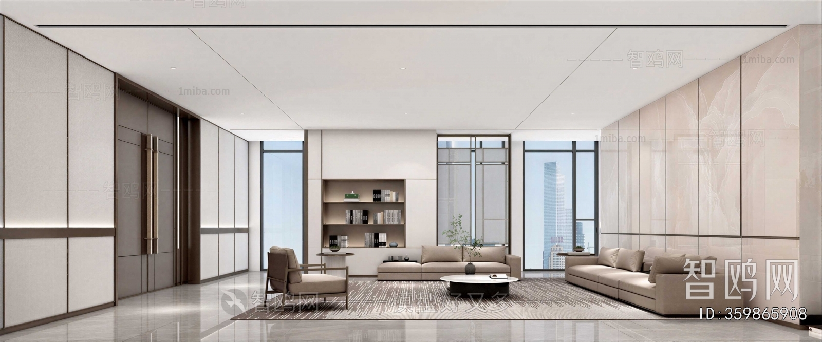 Modern Reception Room