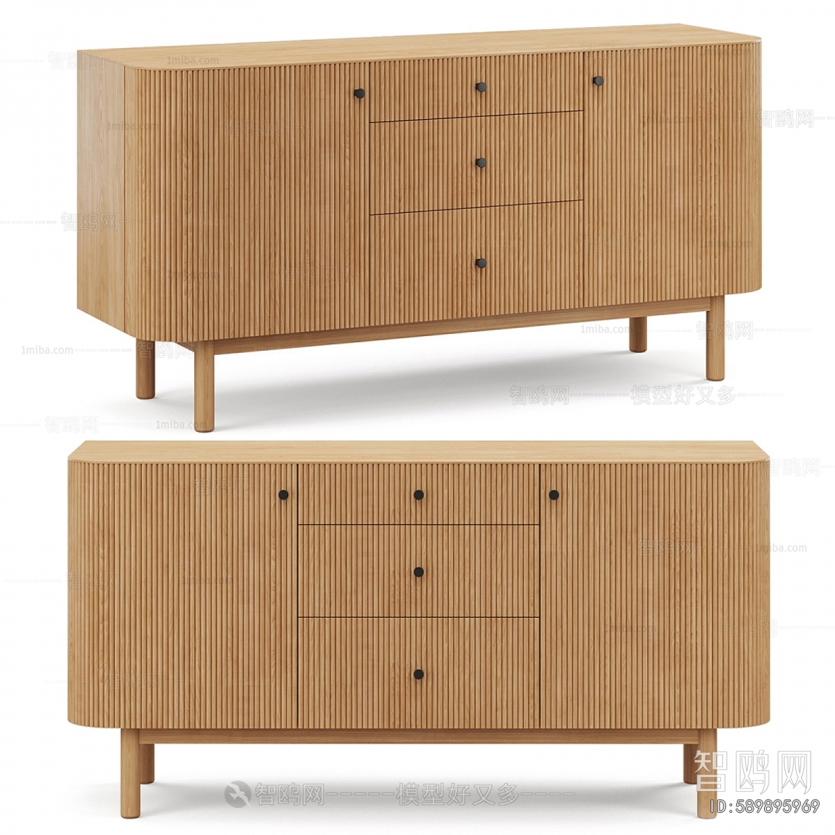 Nordic Style TV Cabinet